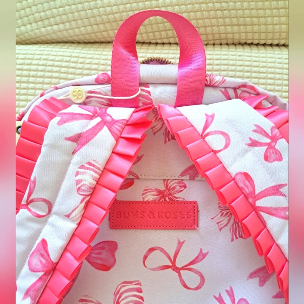 Pink Bow Kids Backpack